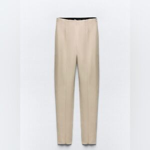 Zara leather leggings
